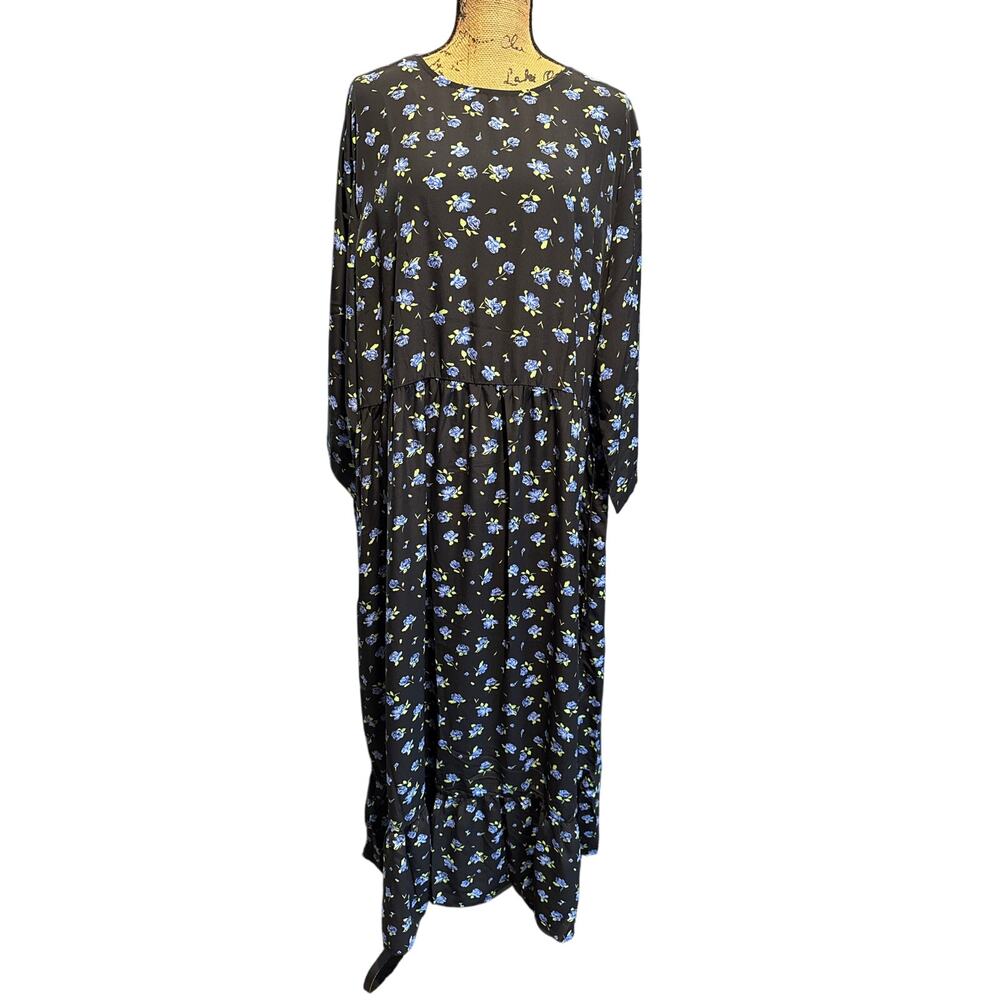 NWT Glamourous Curve Plus Floral Maxi Dress 18 - Picture 3 of 4